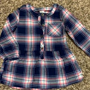 Carters plaid top